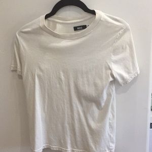 white bdg top